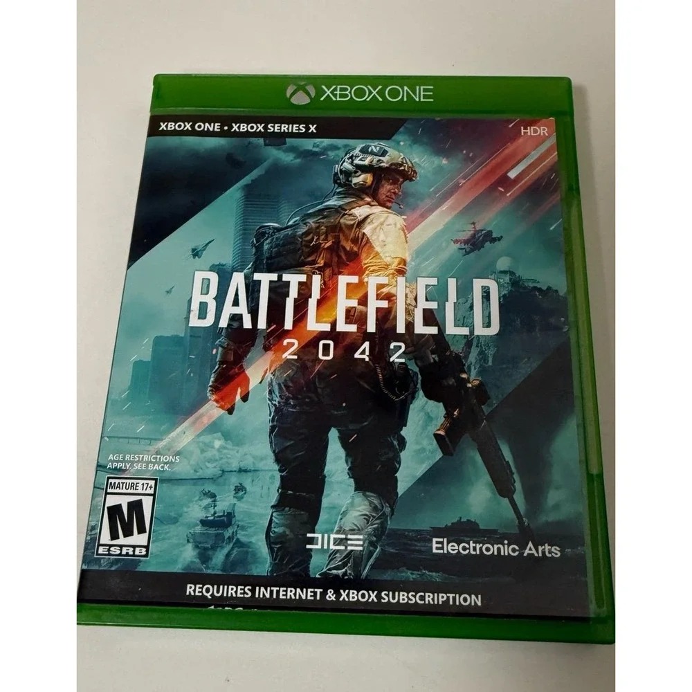 Xbox One Battlefield 2042 video game for Xbox One and XBox series X‎